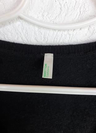 Benetton кофта джемпер пуловер 100% кашемир benetton8 фото