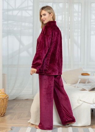 Махровая пижама с карманами3 фото