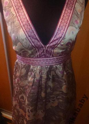 Стильна фіолетова сукняhandm р38 як нова