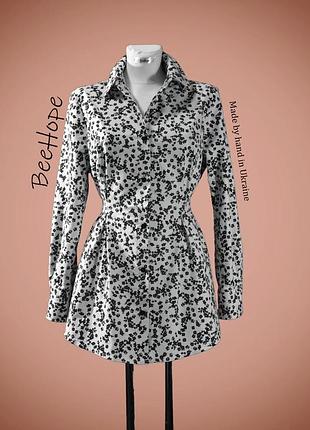 Рубашка удлиненная из натурального хлопка это💓