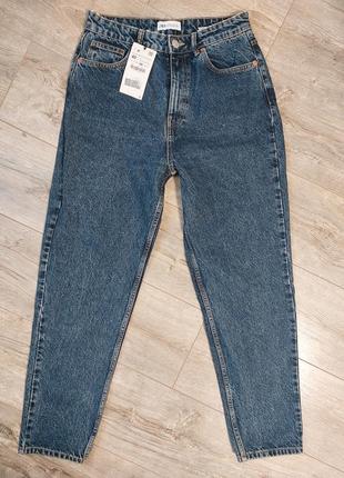 Джинси zara mom fit,  40, 38