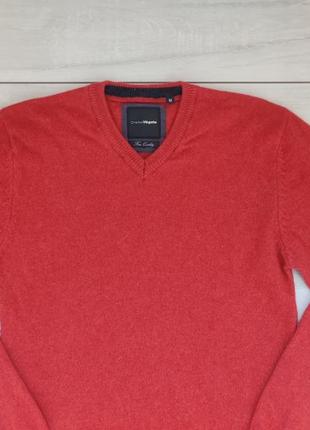 Якісний яскравий светр із 80 % вовни мериносу екстра класу м р7 фото
