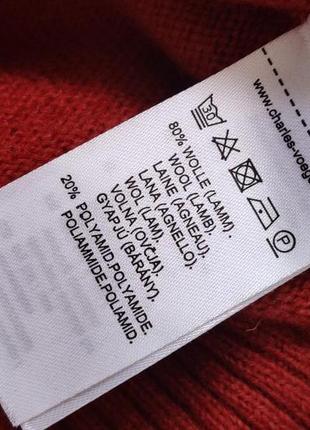 Якісний яскравий светр із 80 % вовни мериносу екстра класу м р5 фото