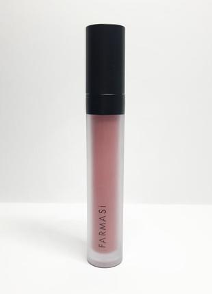 Рідка матова помада matte liquid lipstick 01 mauve pink рожевий мус фармасі farmasi 13035313 фото