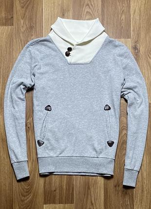 Voi jeans - кофта с воротником мужская размер m