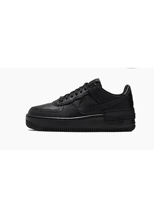 Кроссівки nike air force 1 shadow low black