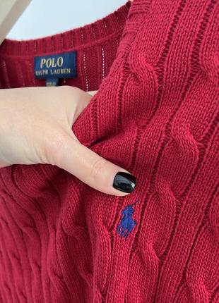 Хлопковый свитер polo ralph lauren♥️5 фото