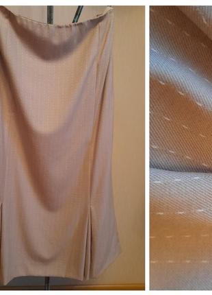 Юбка шерстяная (шерсть 97%) винтажный стиль