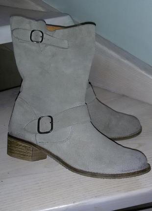 Замшеві чоботи бренду copo de nieve (іспанія) , розмір 40 (26,5 см)