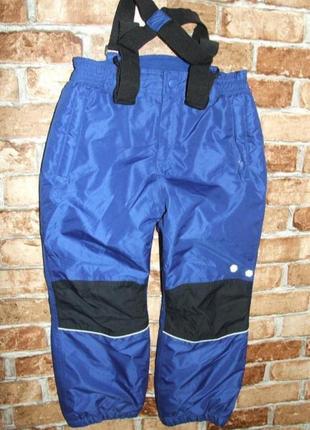 Зимові термо штани лижні напівкомбінезон для хлопчика 8 років  north ville