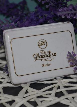 Элитная палетка румян для лица fb paradise blusher violetta anna cosmetics6 фото