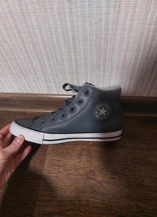 Сучачні теплі кеди  converse