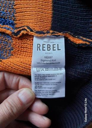 Rebel стильный яркий свитер8 фото