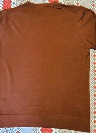 Стильный свитер мужской filippa k 100% lana merino овечья шерсть6 фото