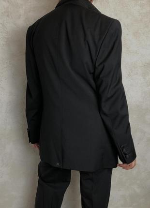 Піджак смокінг taylor&wright оверсайз з чоловічого плеча структурований якісний7 фото