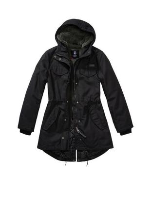 Женская парка brandit marsh lake parka black