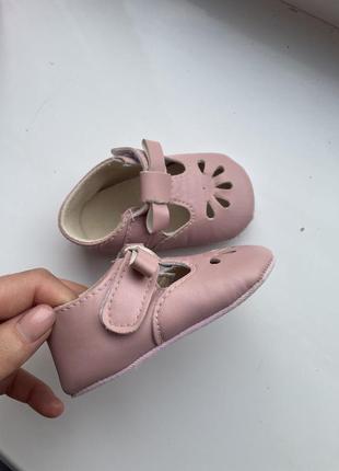 Пінетки для дівчинки 0-9 міс чешки для малюка туфельки туфлі на дівчинку7 фото