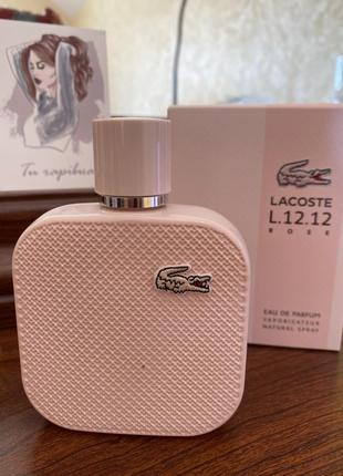 Распив lacoste l.12.12 rose,распив парфюмированной воды lacoste l.12.12 rose,лакост,оригинал