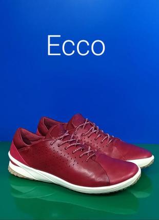 Кожаные женские кроссовки ecco - biom life w low оригинал1 фото