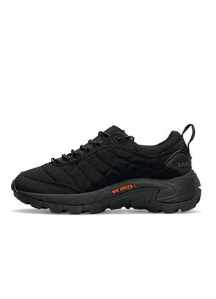 Мужские зимние кроссовки merrell ice cap moc black термо черные до -21*с мерелл (bon)