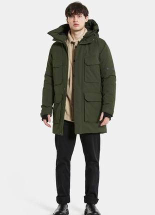 Курточка didriksons drew jacket dark green