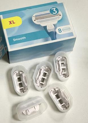 (касети) для гоління gillette venus smooth, 1 шт