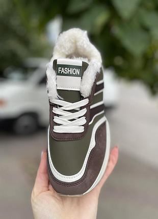 Кроссовки на меху / теплые кроссовки зима / эврозима3 фото
