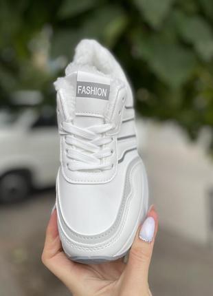 Кроссовки на меху / теплые кроссовки зима эвро4 фото