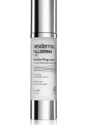 Sesderma fillderma one зміцнюючий крем для обличчя та заповнення глибоких зморшок з гіалуроновою кислотою