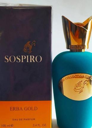 Парфумована вода sospiro erba gold 100 ml