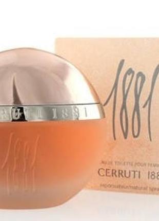 Туалетна вода cerruti 1881 pour femme 50 ml1 фото