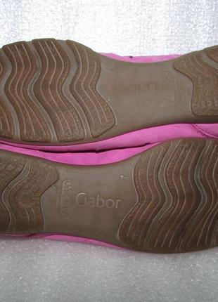Gabor~супер мягкие кожаные туфли р 3710 фото