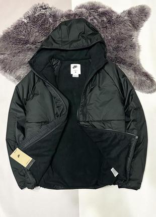 Новая зимняя куртка с флисом nike legacy nsw rpl с и л размер