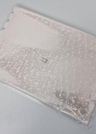 Пакет с рисунком для упаковки подарков   (25*40) №95 (ажурный) "конфети" (100 шт)