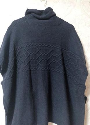 Пончо massimo dutti вовна 3