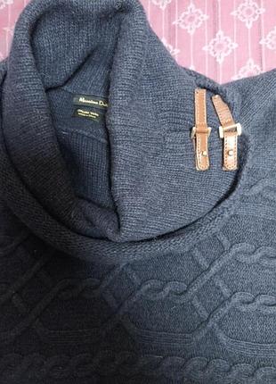 Пончо massimo dutti вовна 5