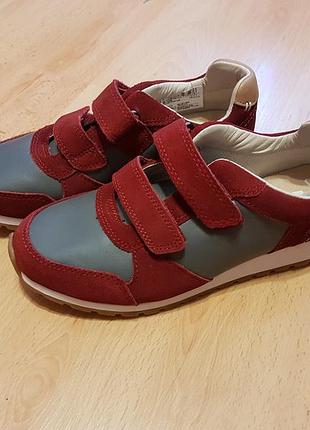 Шкіряні черевики clarks zest tex jnr