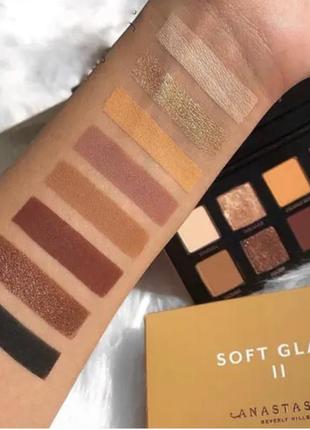 Розпродаж ‼️ anastasia beverly hills soft glam 2 mini eyeshadow palette6 фото