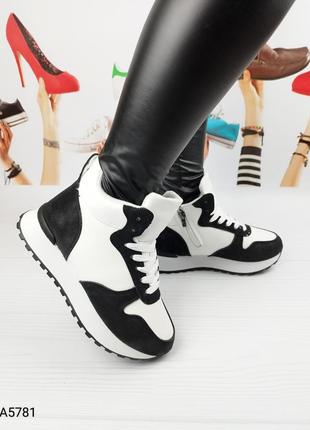 Зимние женские кроссовки, ботинки белые1 фото