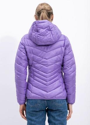 Микропуховик куртка фиолетовая outventure