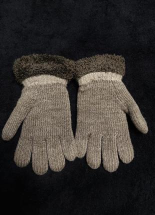 Шерстяные теплые перчатки roeckl /7216/2 фото
