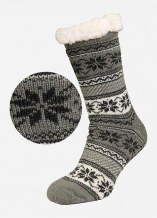 Шкарпетки лео arctik 40-45 сірий/чорний/білий1 фото