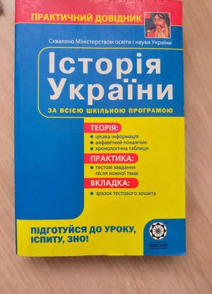 Поактический справочник по истории украины