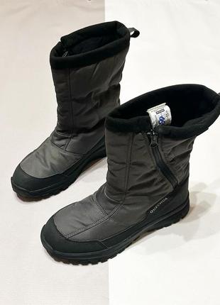 Зимові ботінки quechua waterproof оригінал 42 розмір2 фото