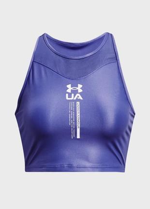 Under armour топ ua iso isotope chill crop tank /8163/