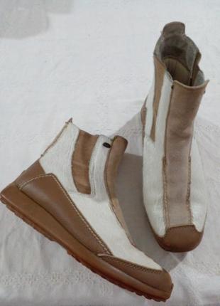 Комбинированные теплые ботинки челси tecnica