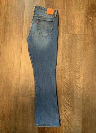 Классные джинсы клещ levi's bootcut, размер 29.4 фото