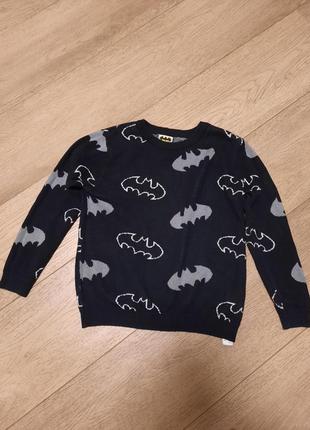 Batman george супергерои свитер кофта реглан свитшот на мальчика 3-4 года