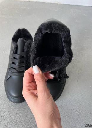 Кеди зима кросівки зимові 120923 фото