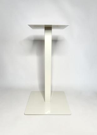 Опора для столу металева квадратна, h-710 мм, розмір 400х400 мм2 фото